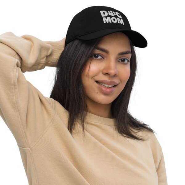 Dog Mom Organic Cotton Hat - Image 4