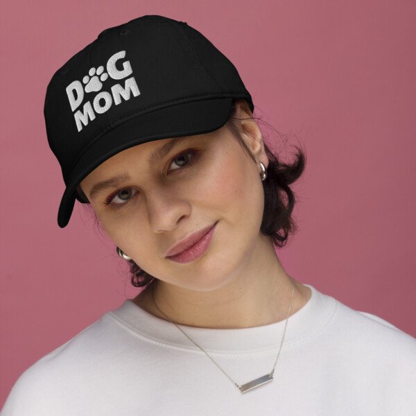Dog Mom Organic Cotton Hat - Image 5