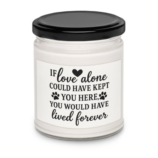 If Love Alone - Memorial Candle
