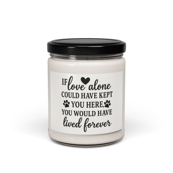 If Love Alone - Memorial Candle - Image 2