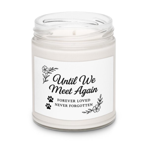 Until We Meet Again - Memorial Candle - Image 3