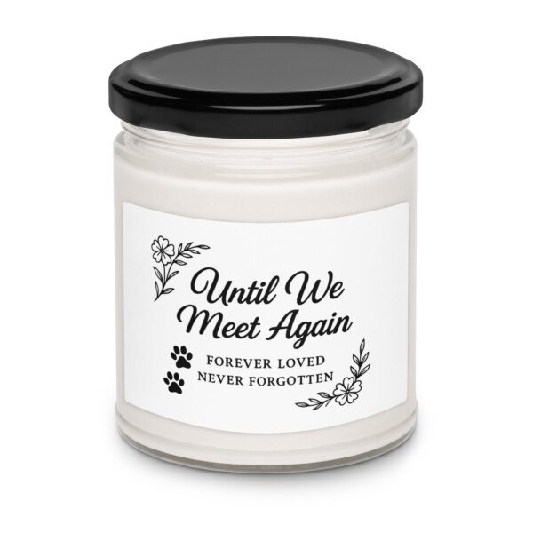 Until We Meet Again - Memorial Candle - Image 2
