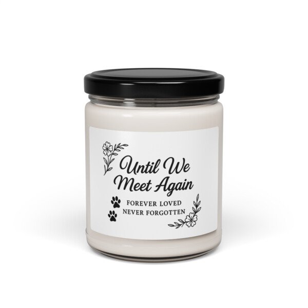 Until We Meet Again - Memorial Candle - Image 4