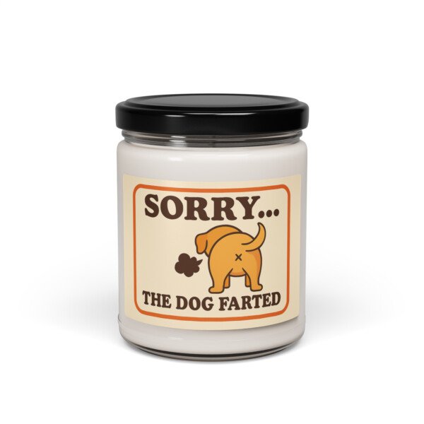 Sorry... The Dog Farted Scented Candle – A Quirky and Calming Gift - Image 32