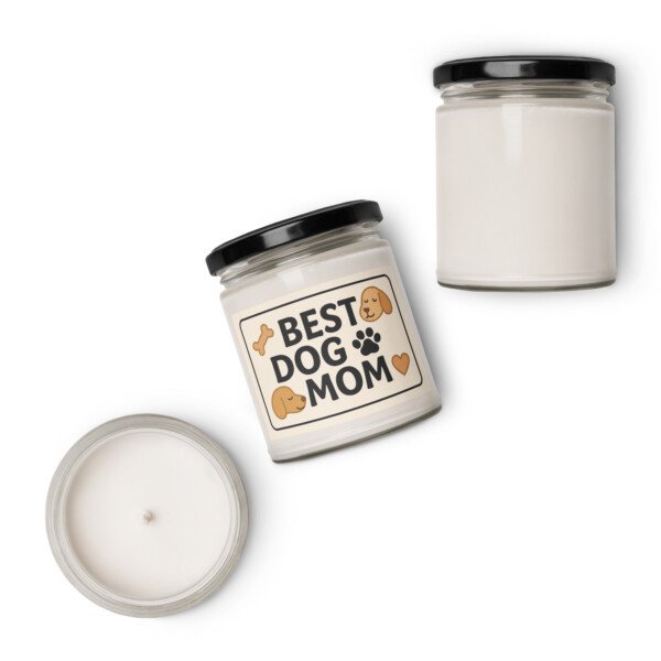Best Dog Mom - Candle - Image 2