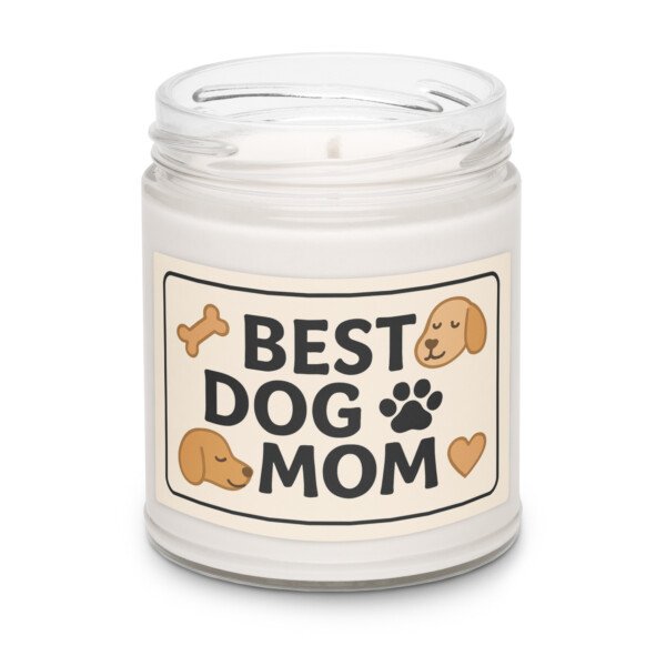 Best Dog Mom - Candle - Image 5