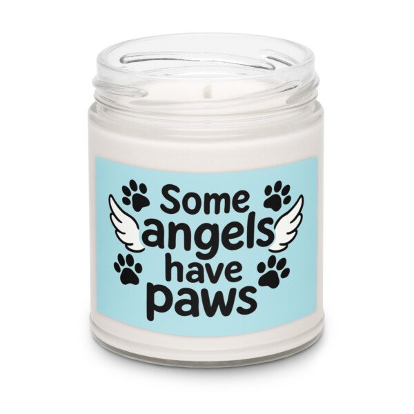 Some Angels Have Paws - Candle - Image 2