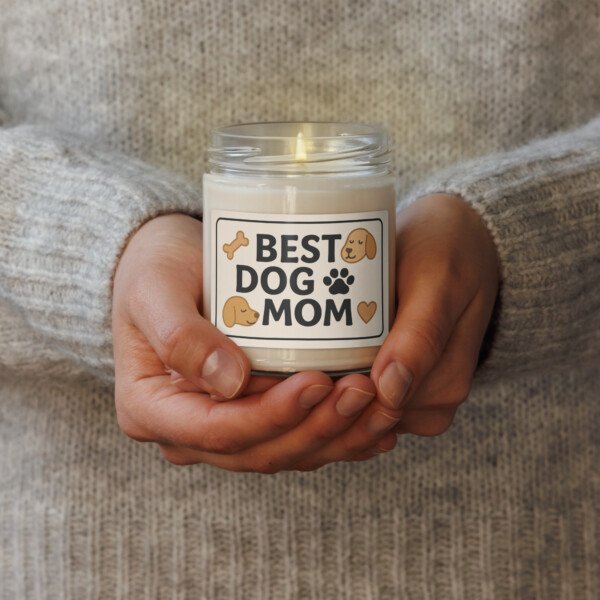 Best Dog Mom - Candle - Image 6