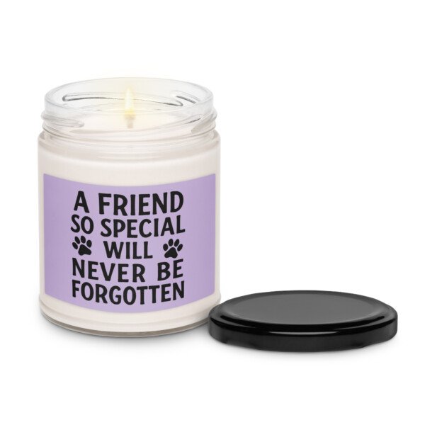 Special Friend Memorial Candle - Image 6