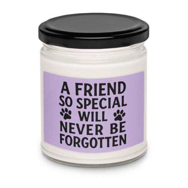 Special Friend Memorial Candle - Image 7
