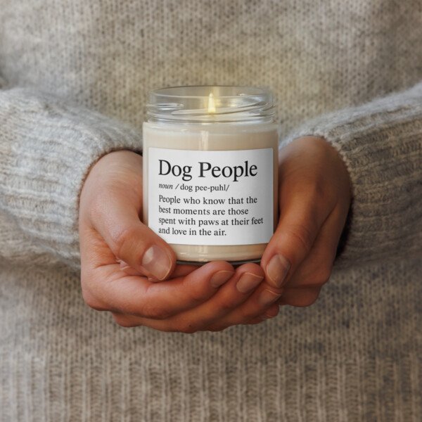 Dog People Definition - Candle - Image 3