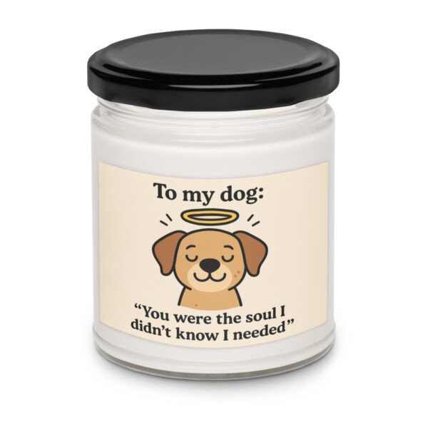 to-my-dog-candle