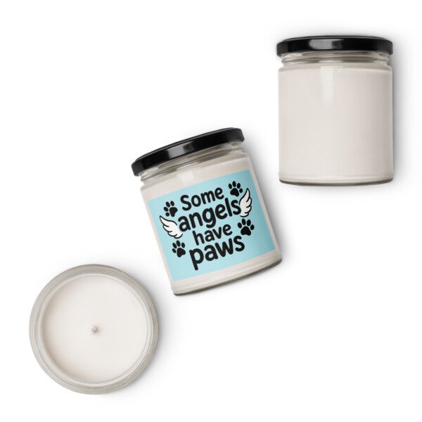 Some Angels Have Paws - Candle - Image 5