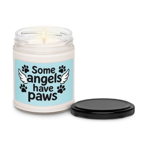 Some Angels Have Paws - Candle - Image 4