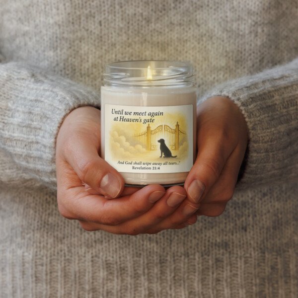 Until We Meet Again - Memorial Candle - Image 5