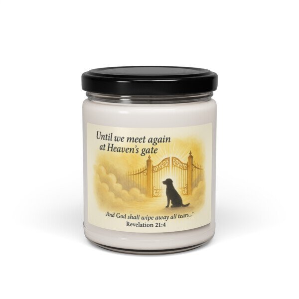 Until We Meet Again - Memorial Candle - Image 6