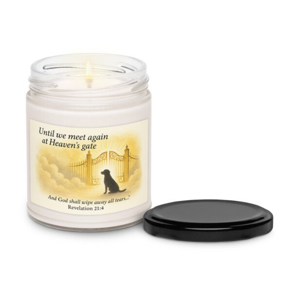 Until We Meet Again - Memorial Candle - Image 4