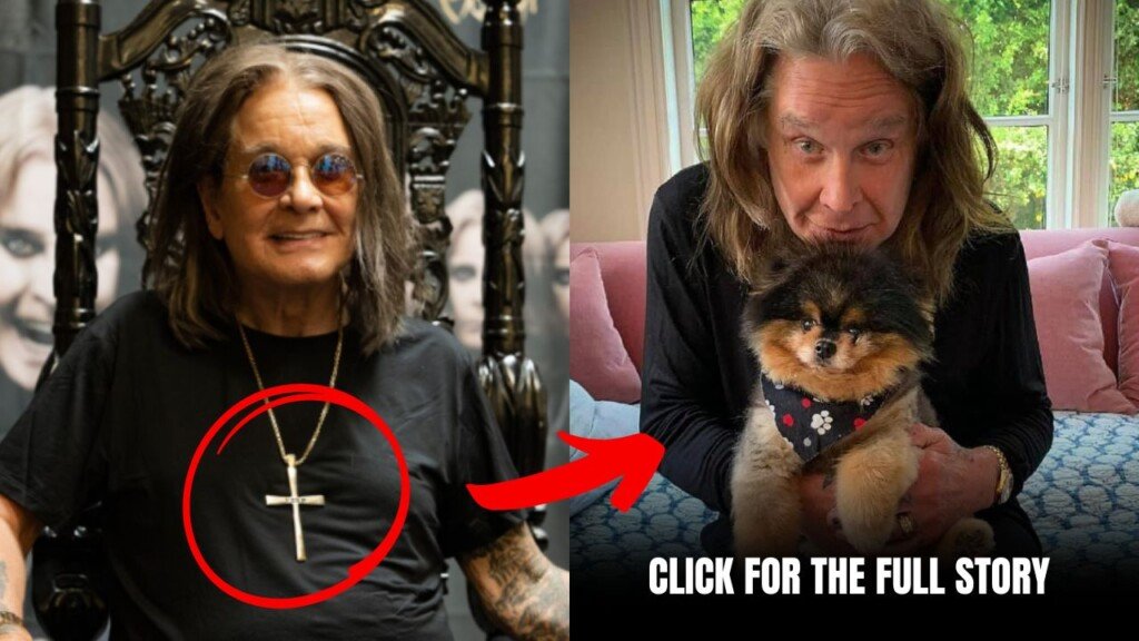 thumbnail interactive-video image 1 of Ozzy Dog Of Barkness Gothic Style Bone Dog Tag – Personalize With Your Details On Rear 1 of 5